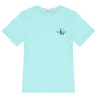 Boys Blue Logo T-Shirt, 12, hi-res